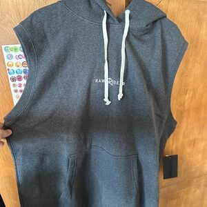 RawGear Cut off Hoodie